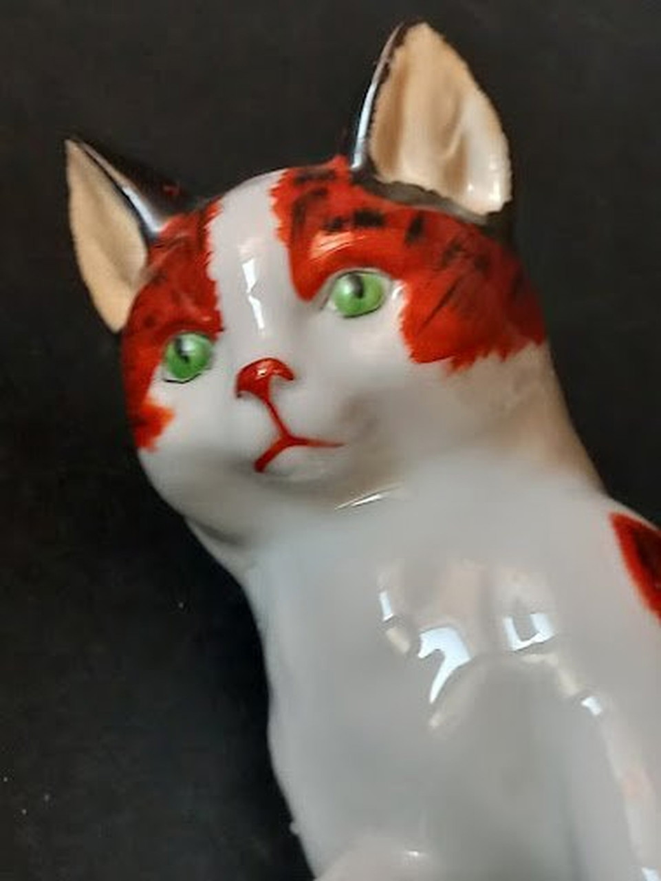 Carl Scheidig Grafenthal KG (1906 - 1935) Antique Porcelain Cat