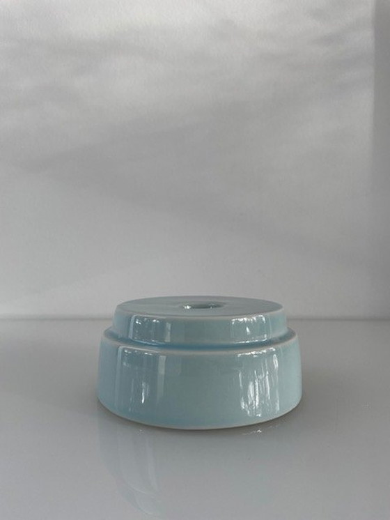 Image 1 of Modern Candlestick Light Blue Piet Hein Eek