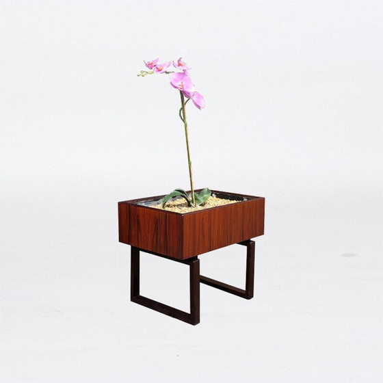 Image 1 of Vintage rosewood pot by Kai Kristiansen for Salin Mobler, Denmark 1960