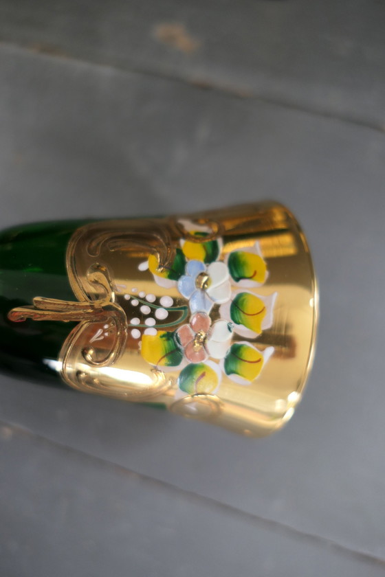 Image 1 of Set di bicchieri da vino veneziani d'epoca