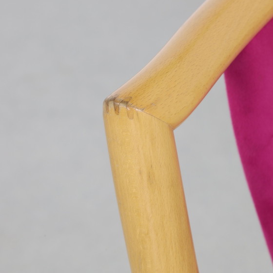 Image 1 of 4x Dining Chair in Velvet by K. Høffer-Larsen