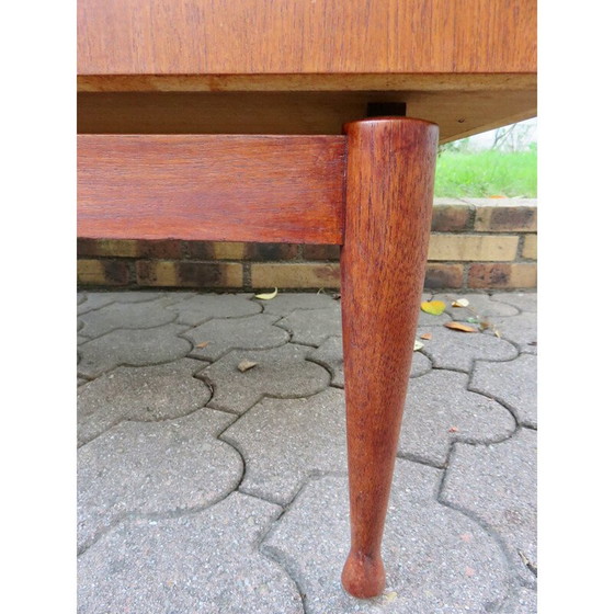 Image 1 of Vintage teak chest of drawers by Peter Moos, Denmark 1955