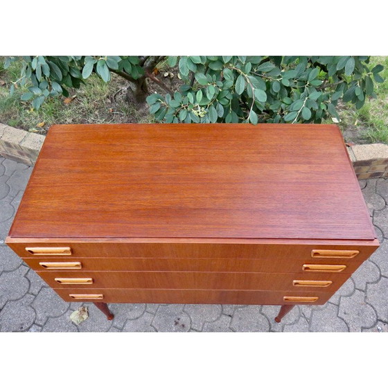 Image 1 of Vintage teak chest of drawers by Peter Moos, Denmark 1955