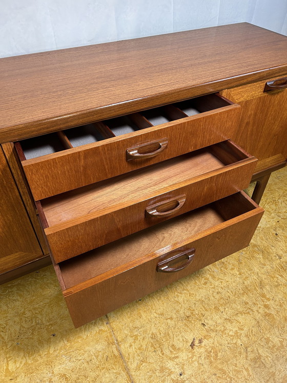 Image 1 of Mid-Century Retro Vintage Teak & Afromosia Sideboard By G Plan – Sierra Range 1960 