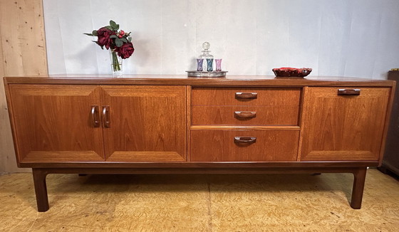 Image 1 of Mid-Century Retro Vintage Teak & Afromosia Sideboard By G Plan – Sierra Range 1960 