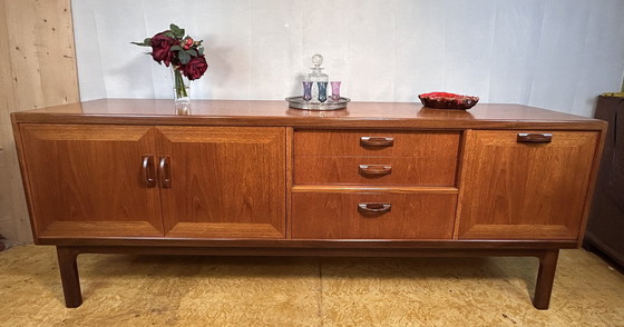 Image 1 of Mid-Century Retro Vintage Teak & Afromosia Sideboard By G Plan – Sierra Range 1960 