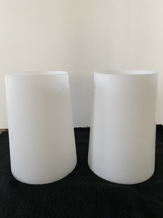 Image 1 of 2X Lampada a sospensione Prandina Sera S3 Bianco Opale