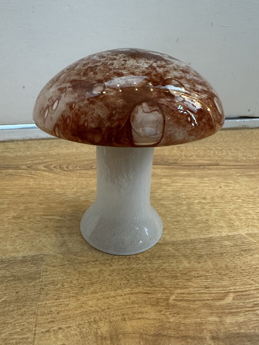 Vintage Glass Mushroom