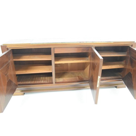 Image 1 of Vintage art deco mahogany sideboard by Maxime Old, 1930-1950