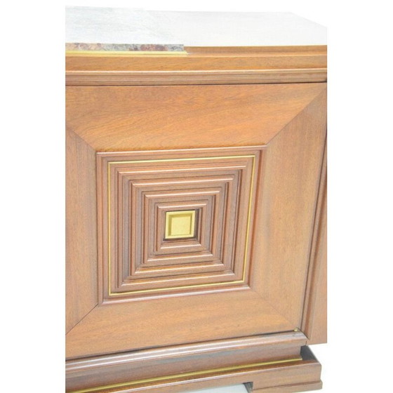 Image 1 of Vintage art deco mahogany sideboard by Maxime Old, 1930-1950