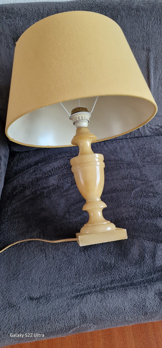Image 1 of Vintage Onyx table lamp