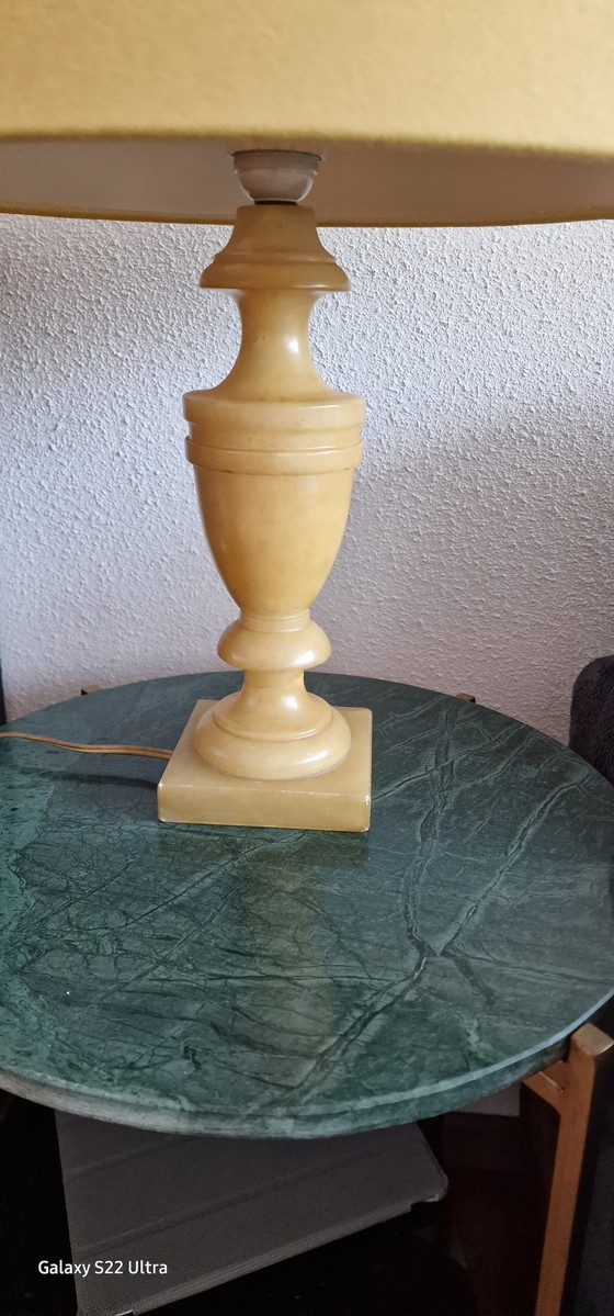Image 1 of Vintage Onyx table lamp