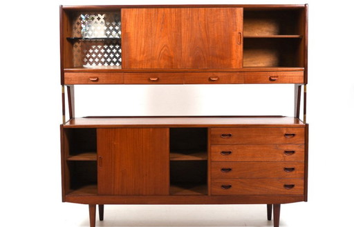 Danish Top Cabinet in Teak, 1950s