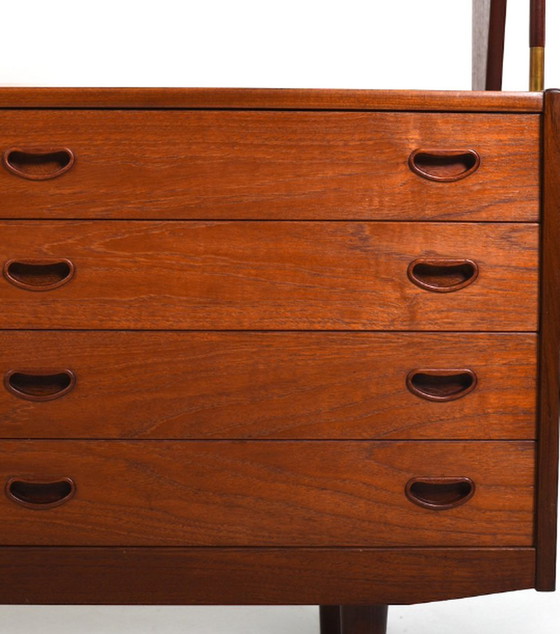 Image 1 of Danish Top Cabinet in Teak, 1950s