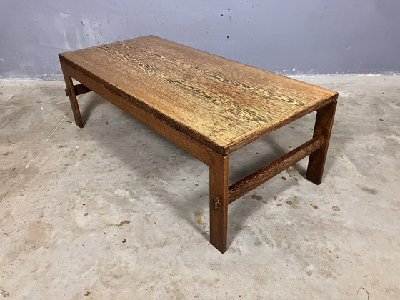 Image 1 of Coffee Table Wenge Vintage Brutalist