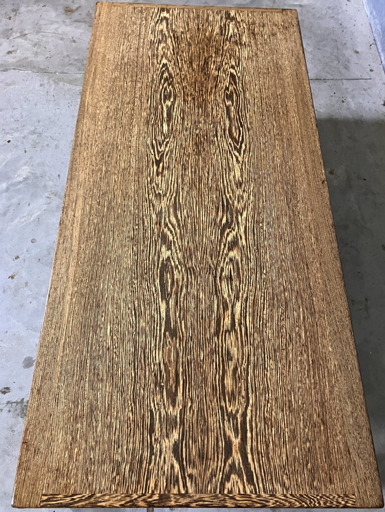 Image 1 of Coffee Table Wenge Vintage Brutalist