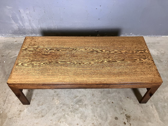 Image 1 of Coffee Table Wenge Vintage Brutalist