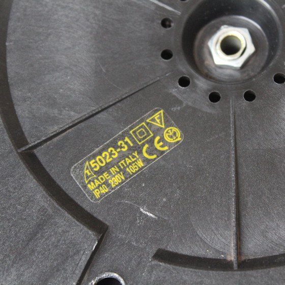 Image 1 of Vintage 90S Ufo Chrom Ceiling Lamp - Zicoli