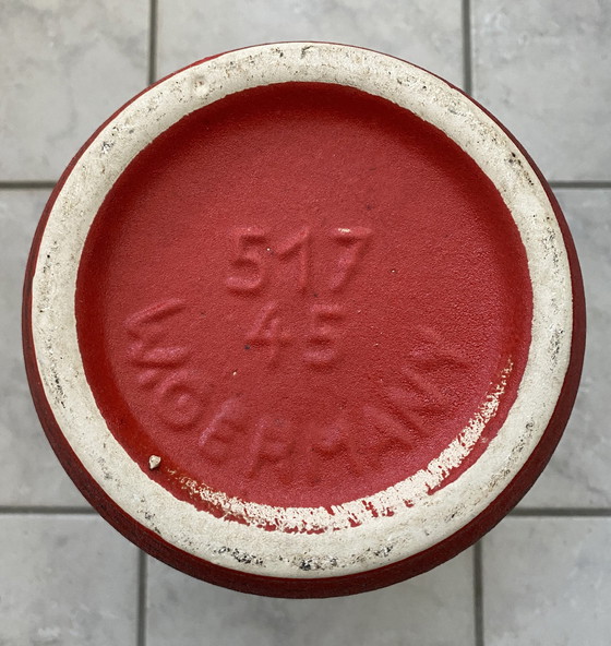 Image 1 of Grande vaso in ceramica rossa di Scheurich Germania modello 517-45