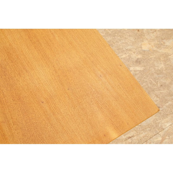 Image 1 of Vintage desk in beech wood and plywood, Czechoslovakia 1970