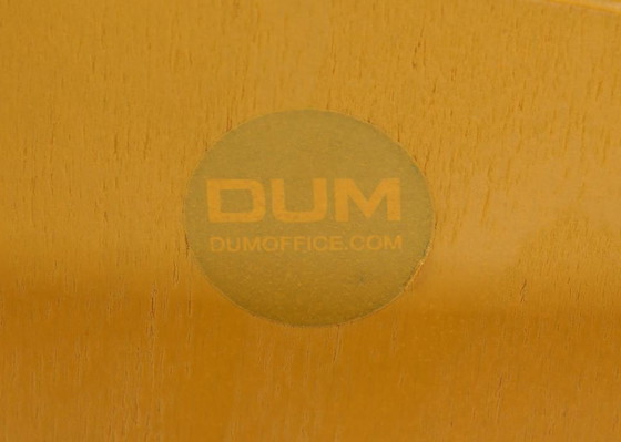 Image 1 of DUM Office Beech bar stool ochre yellow