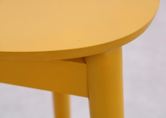 Image 1 of DUM Office Beech bar stool ochre yellow