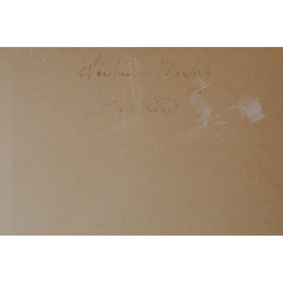 Image 1 of Dipinto vintage di Edström, 1951