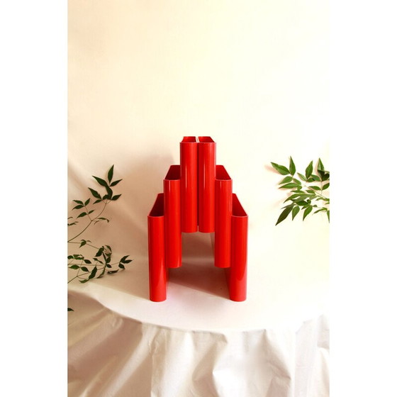 Image 1 of Portariviste vintage da 6 pezzi di G.Stoppino per Kartell Italia anni '70