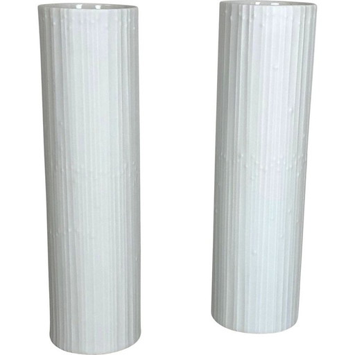 Pair of vintage Vase Germany 1980s