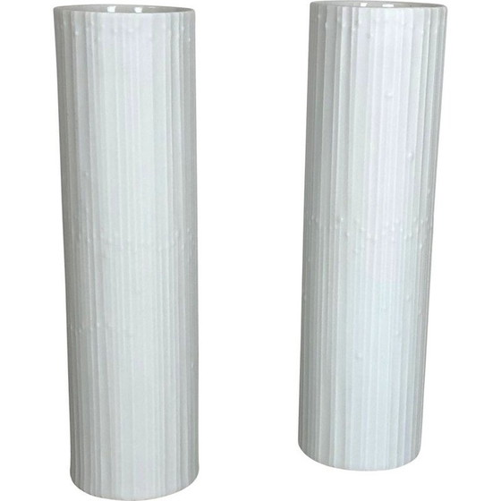 Image 1 of Pair of vintage Vase Germany 1980s