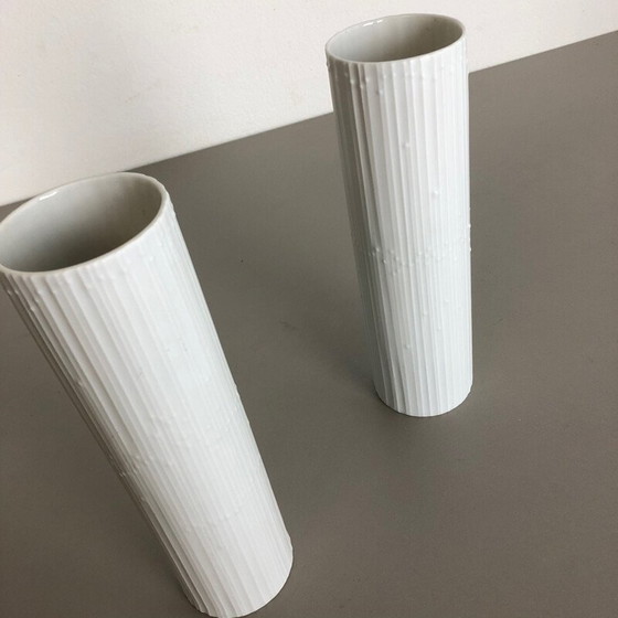 Image 1 of Pair of vintage Vase Germany 1980s