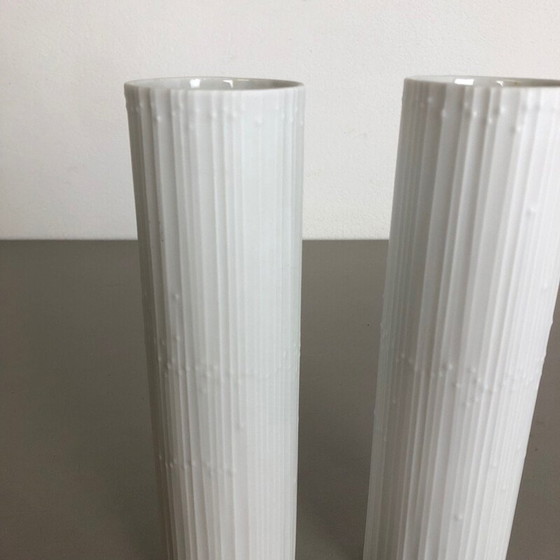 Image 1 of Pair of vintage Vase Germany 1980s