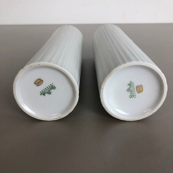 Image 1 of Pair of vintage Vase Germany 1980s