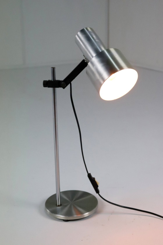 Image 1 of Adjustable Table Lamp 'Bremen' Chrome Vintage