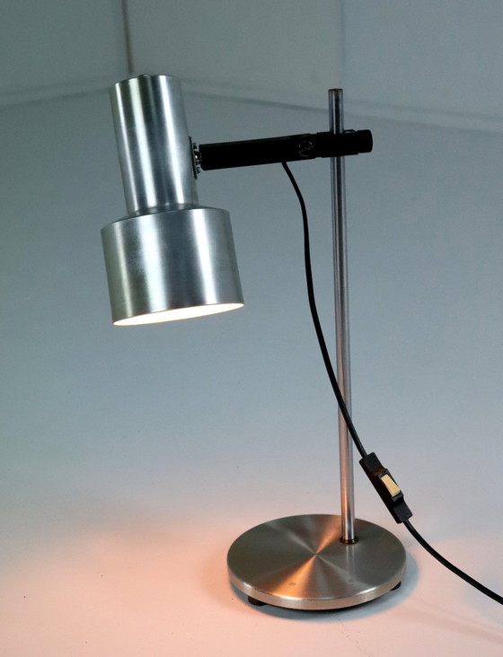 Image 1 of Adjustable Table Lamp 'Bremen' Chrome Vintage