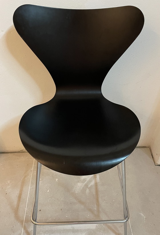 Image 1 of 4x Chaise papillon Fritz Hansen tabouret de bar