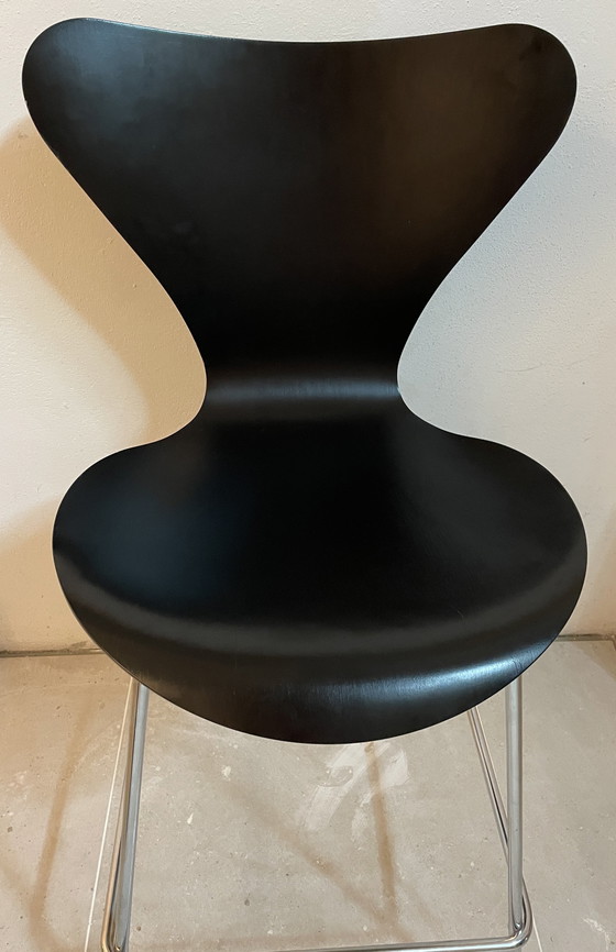 Image 1 of 4x Chaise papillon Fritz Hansen tabouret de bar