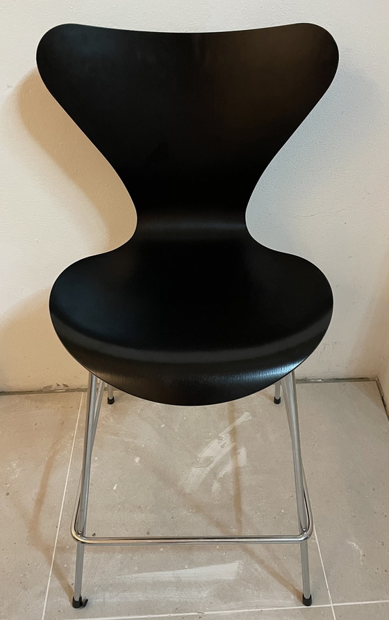 Image 1 of 4x Chaise papillon Fritz Hansen tabouret de bar