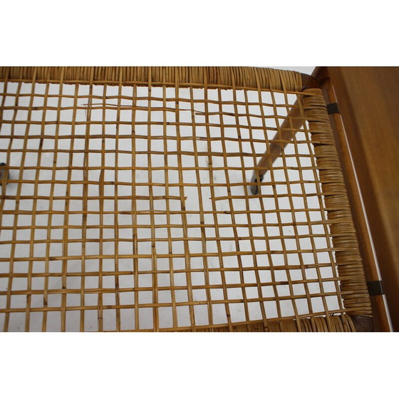 Image 1 of Vintage beech serving trolley by Drevotvar, Czechoslovakia 1970
