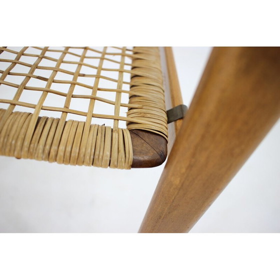 Image 1 of Vintage beech serving trolley by Drevotvar, Czechoslovakia 1970
