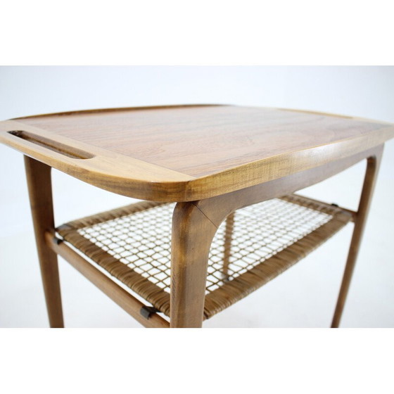 Image 1 of Vintage beech serving trolley by Drevotvar, Czechoslovakia 1970