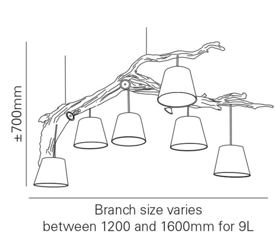 Image 1 of Erik Kuster Lampe OAK