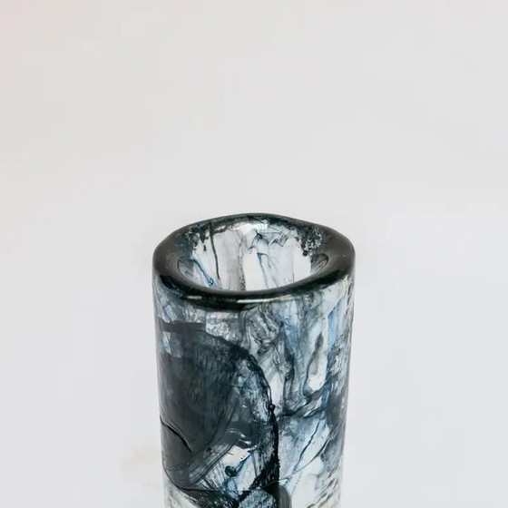 Image 1 of Vintage clear murano glass vase