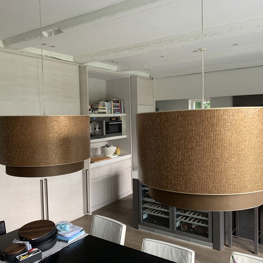 2x Lampshades chandeliers