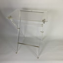 Plexiglas Folding Table, 1970s