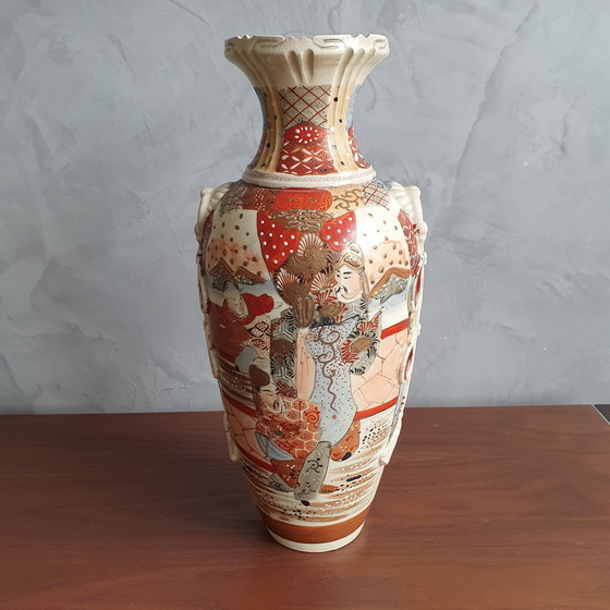 Image 1 of Japanese Satsuma Vase