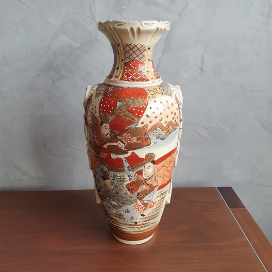 Image 1 of Japanese Satsuma Vase