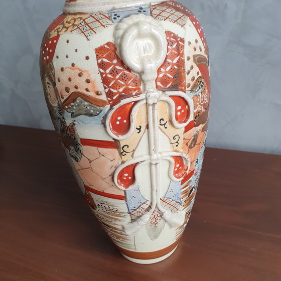 Image 1 of Japanese Satsuma Vase