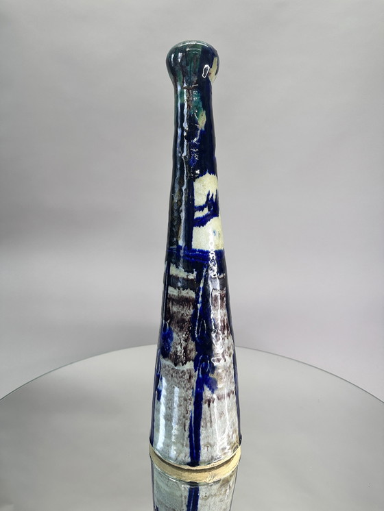 Image 1 of Large ceramic bottle by Lluis Castaldo