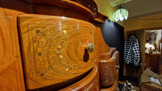 Image 1 of Noble baroque secretary tabernacle